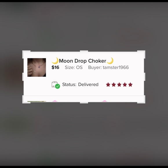 🌙Moon Drop Choker🌙 - Picture 4 of 5